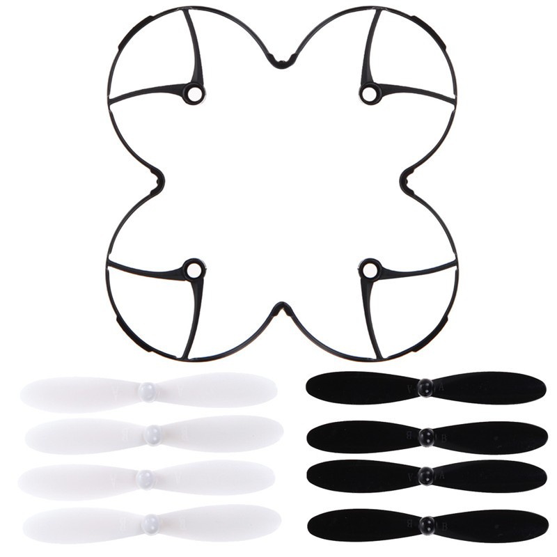 Rc Helicopter Coaxial - Hubsan X4/X6 Propellerschutzring + 8 Stück