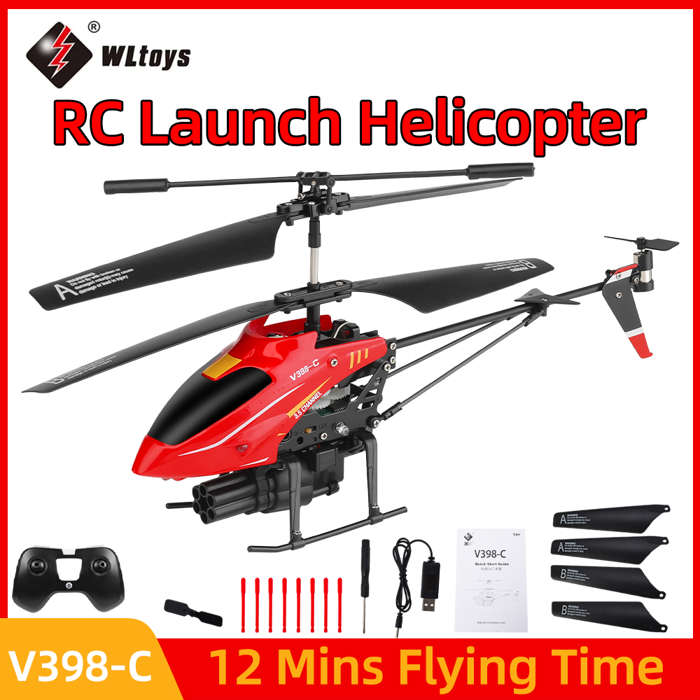 Wltoys RC Hubschrauber V398-C  – Rc Helicopter Gyro Bewertung und Preis