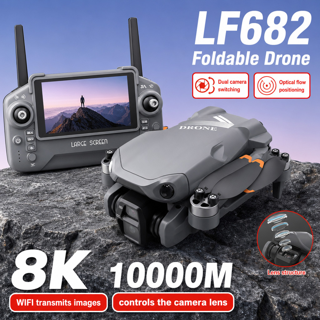 Luftbild-Drohne LF682 mit 8K H – Rc Helicopter Case Bewertung und Preis